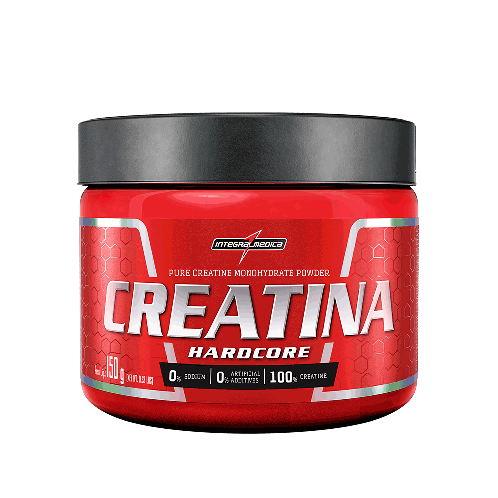 Creatina 100% Pura 150g Hardcore