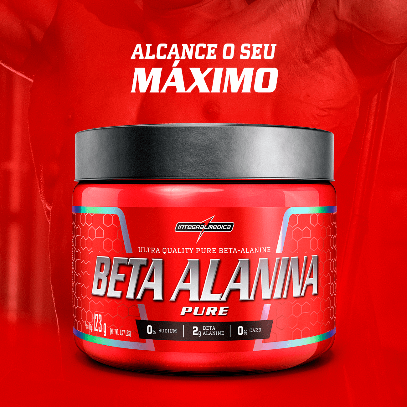 Beta Alanina em Pó 123g