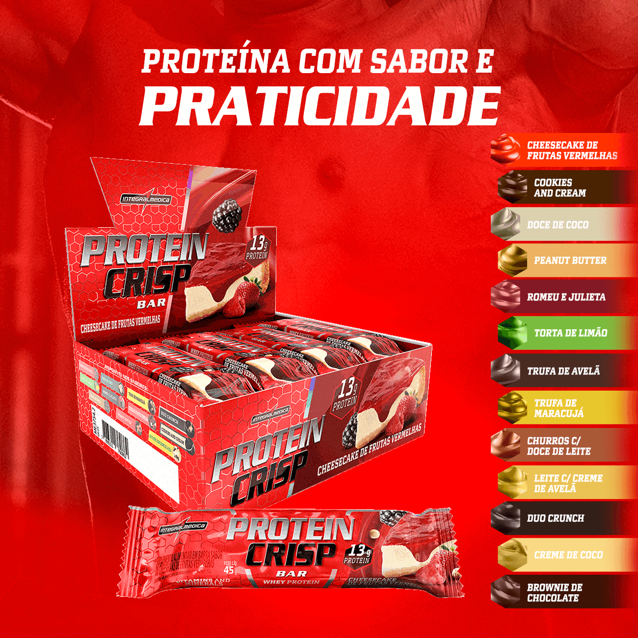Protein Crisp Bar 12 und