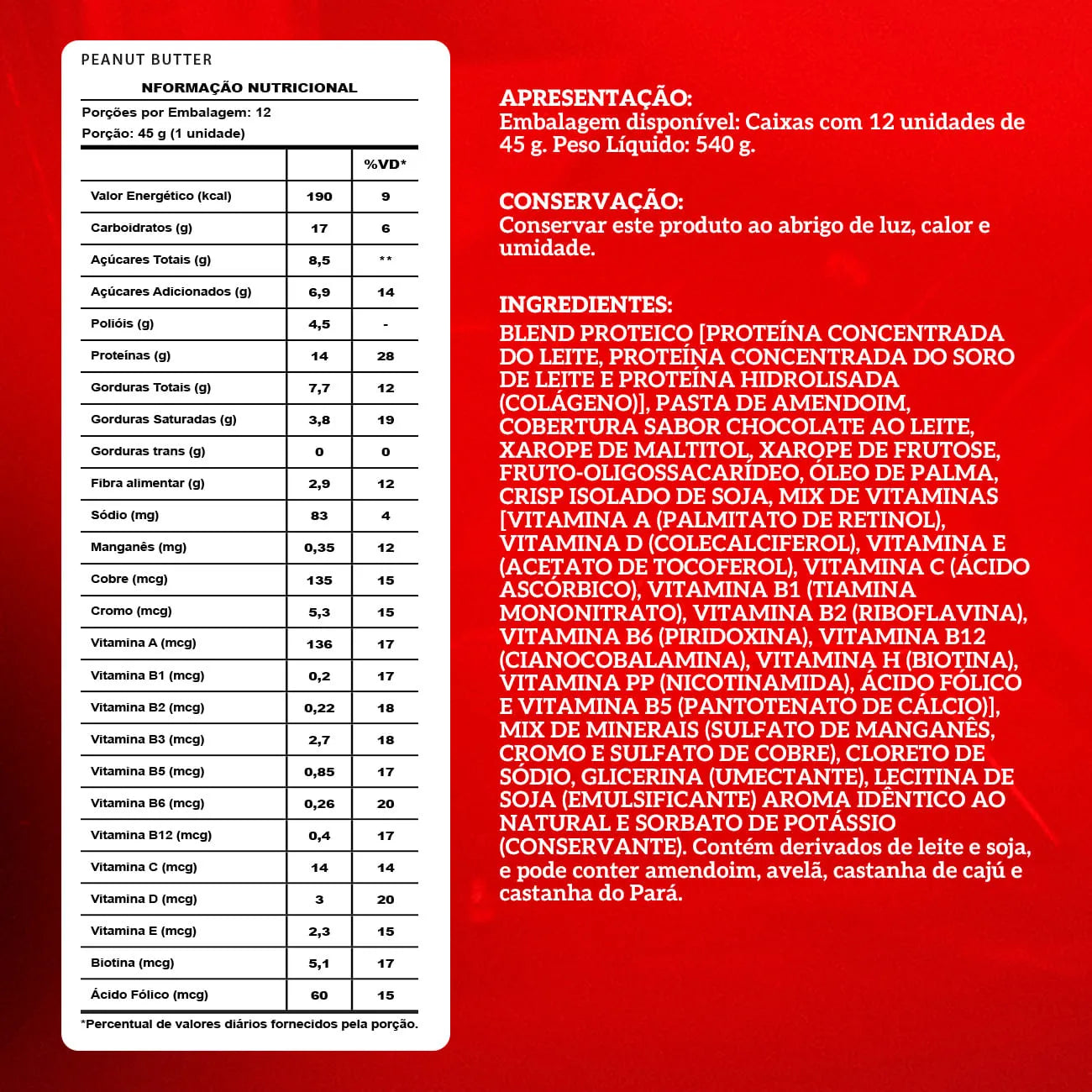 Protein Crisp Bar 12 und