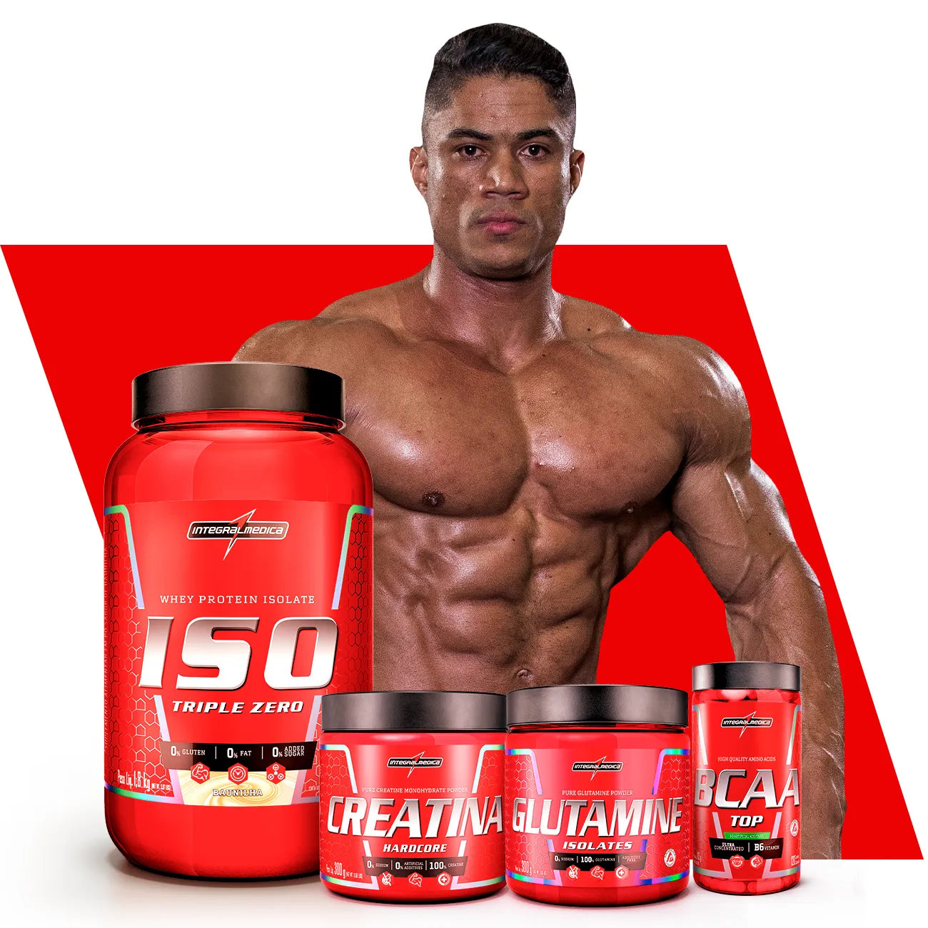 Kit Suplementos Edvan Palmeira