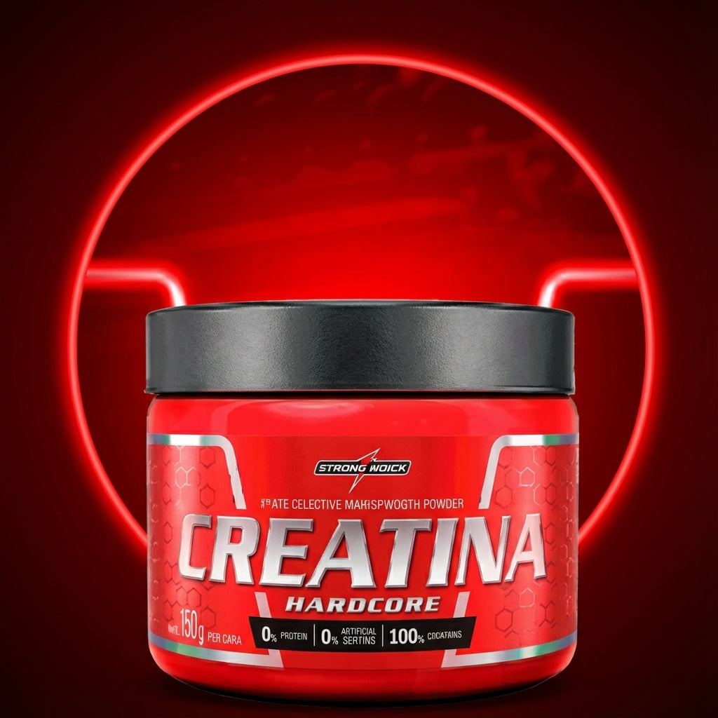Creatina 100% Pura 300g Hardcore
